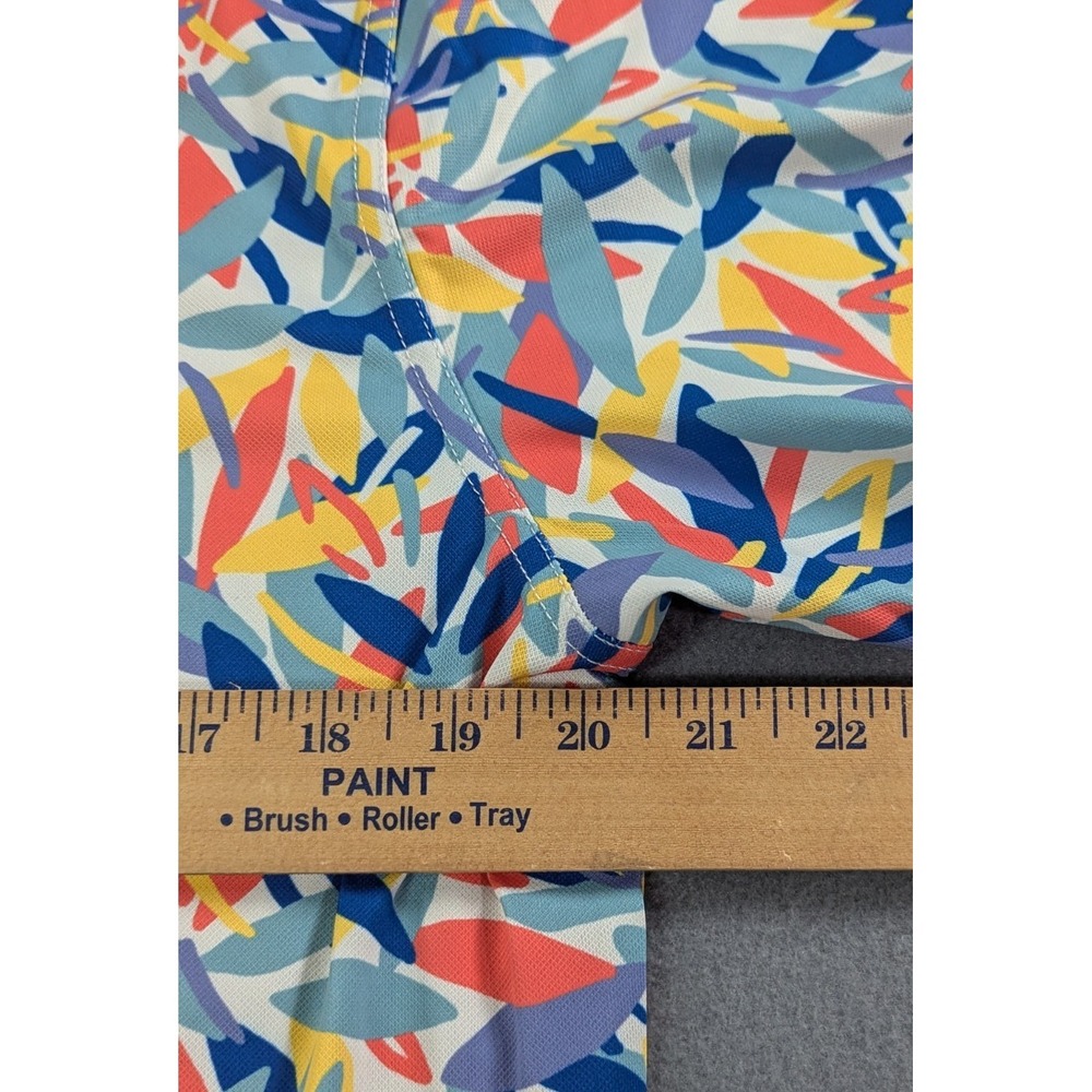 Chubbies Mens The Crowd Of Thorn Range Polo Shirt Size Medium Multicolor Print - Picture 8 of 11